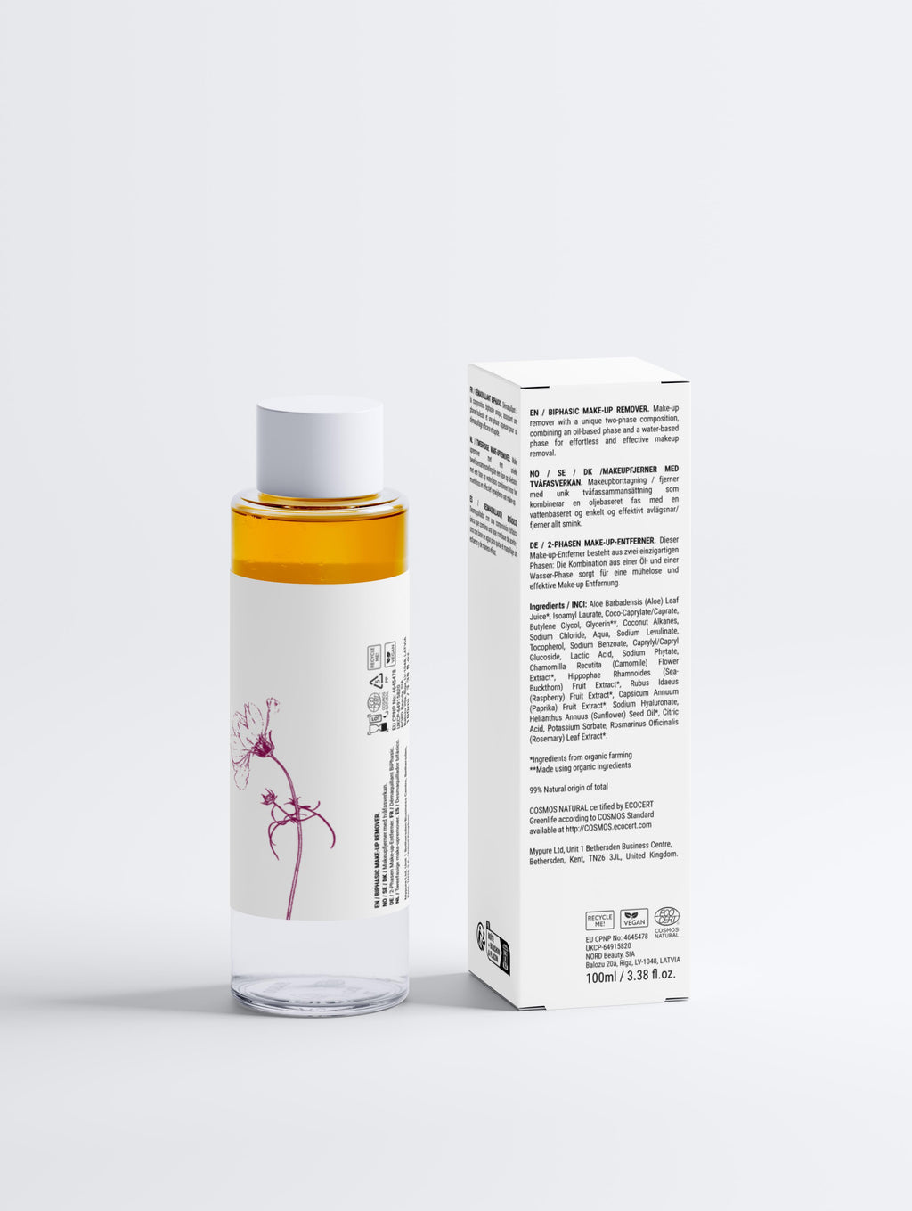 BiPhasic Make-up Remover, Fragrance Free